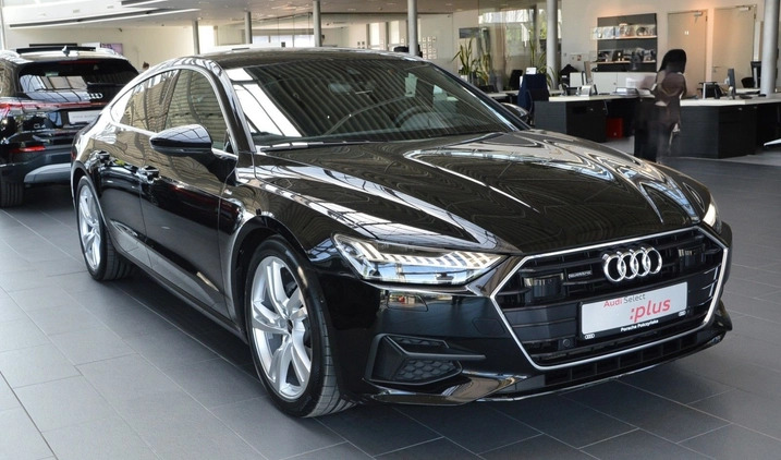 Audi A7 cena 259900 przebieg: 28318, rok produkcji 2023 z Kępno małe 781